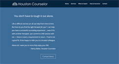Desktop Screenshot of houstoncounselor.com